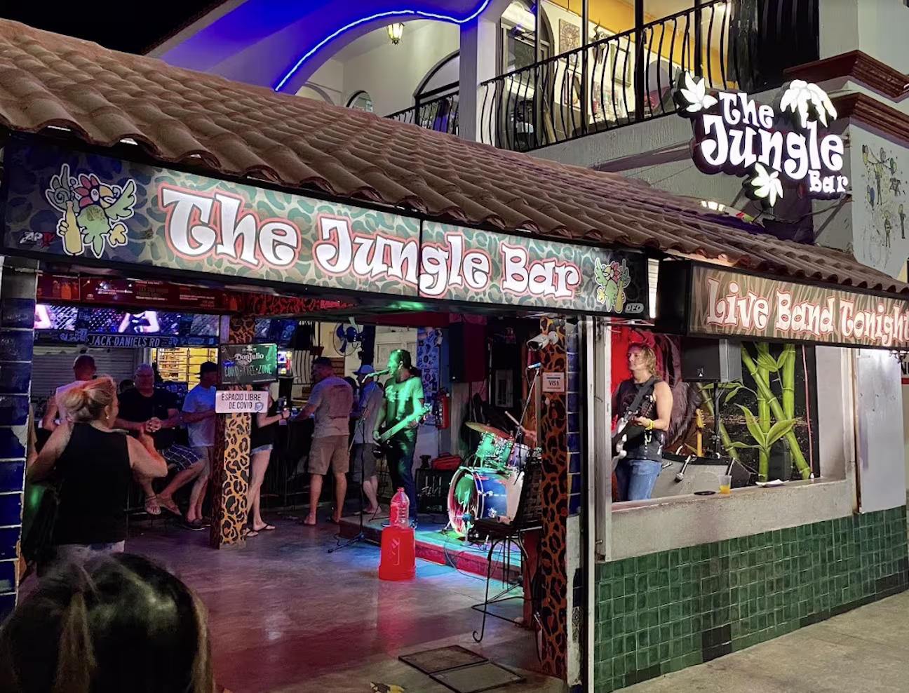 The Jungle Bar in Los Cabos