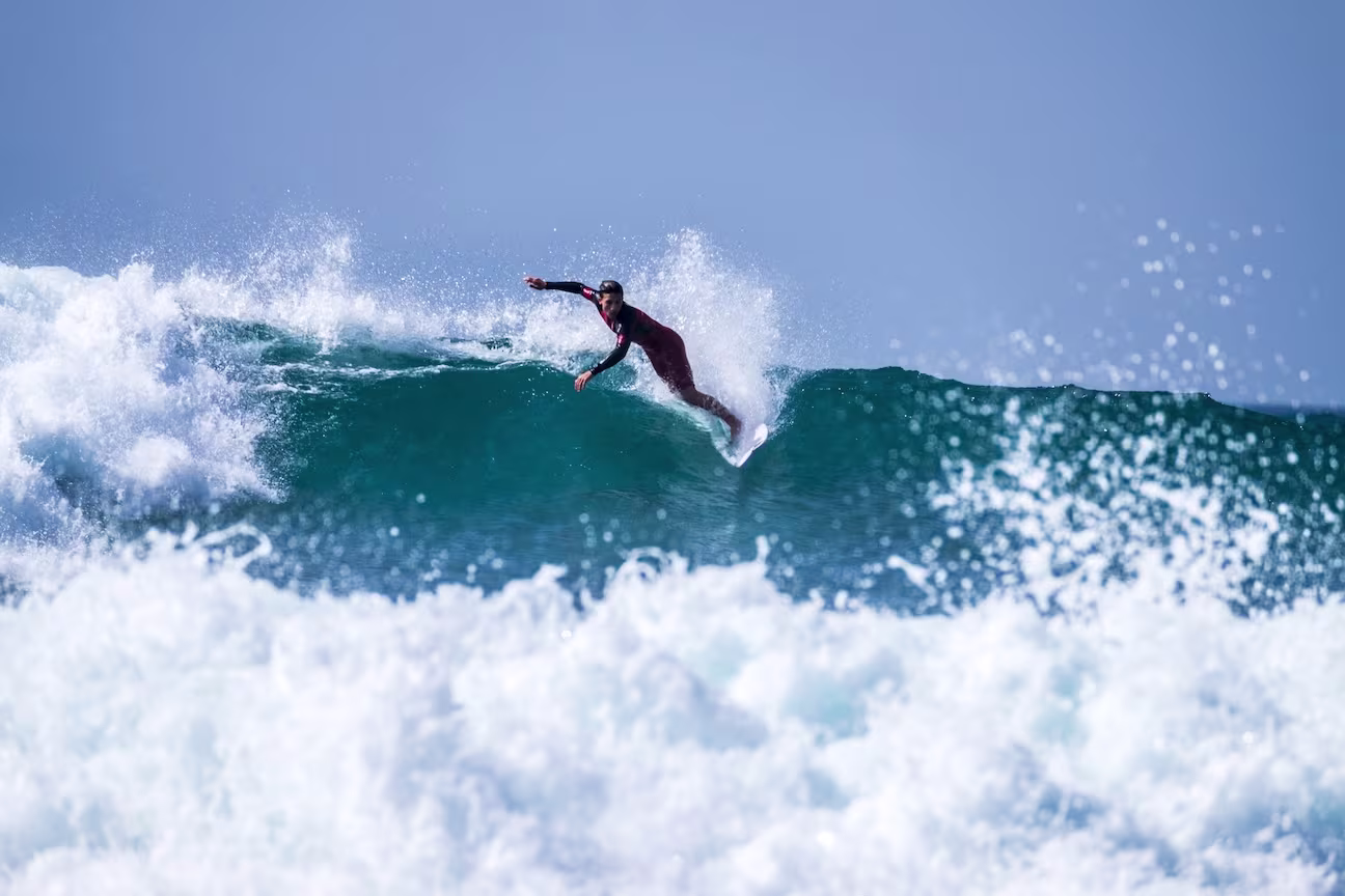 Surfing in Playa Monumentos Los Cabos
