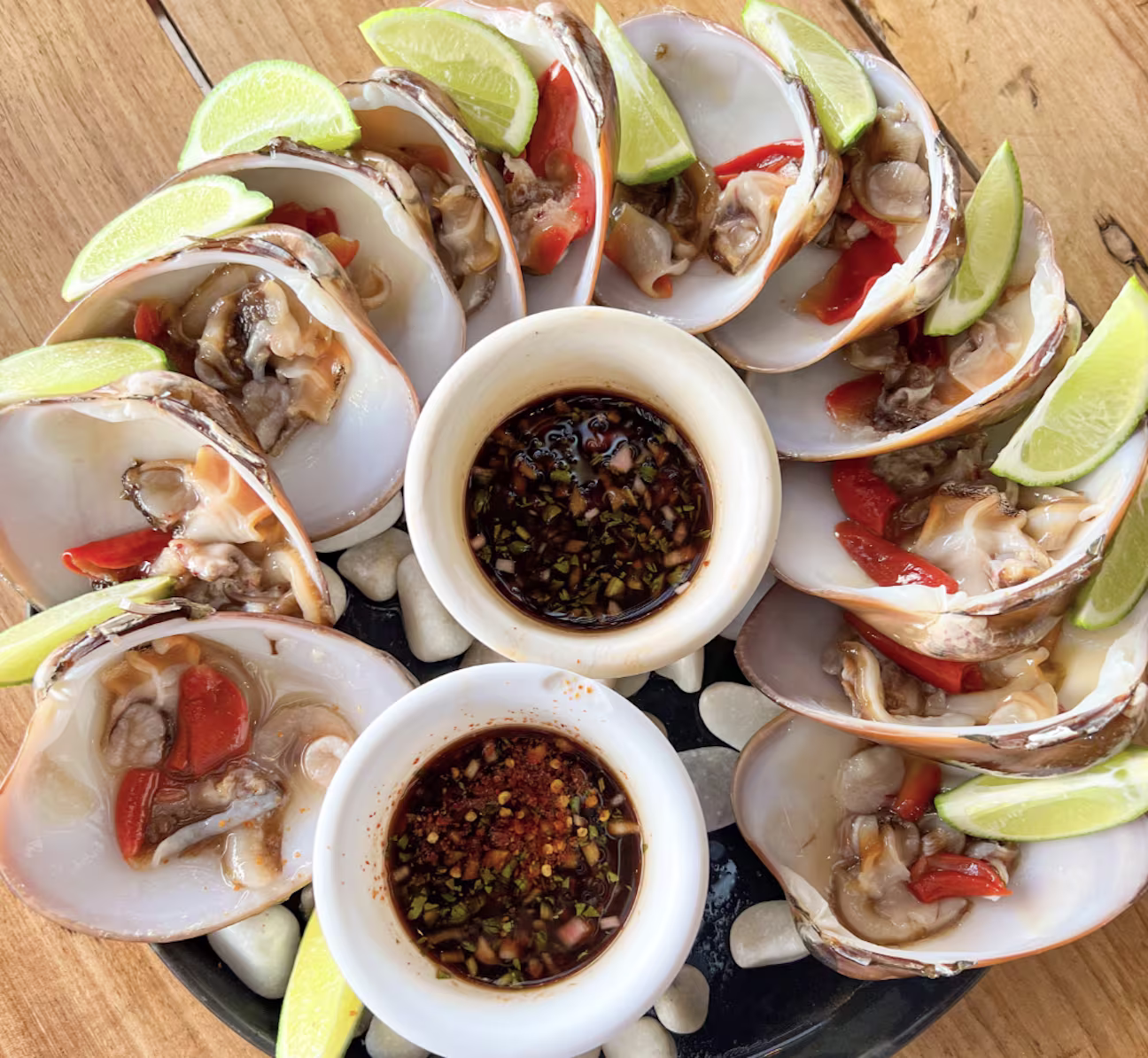Mexican Chocolate Clams