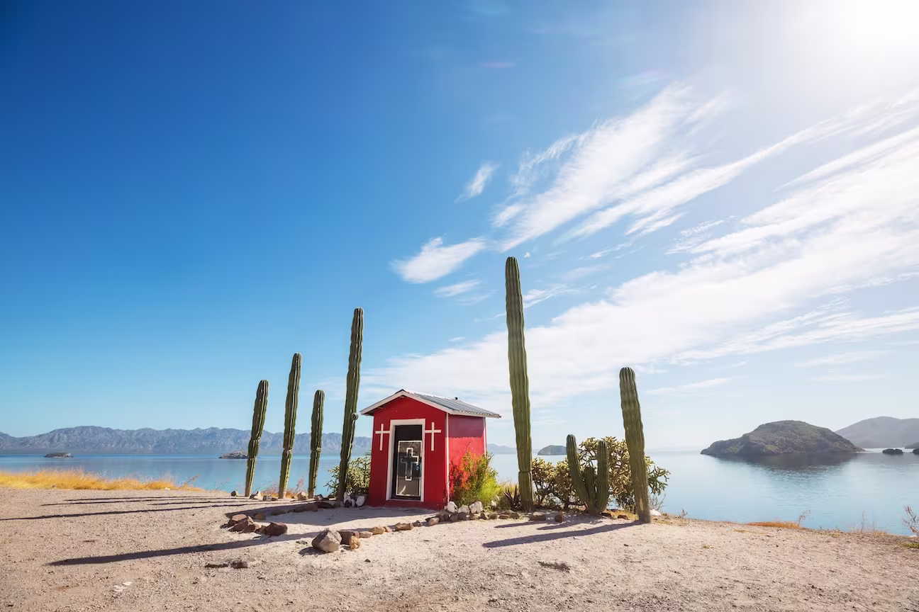 A Shrine outside of La Paz BCS