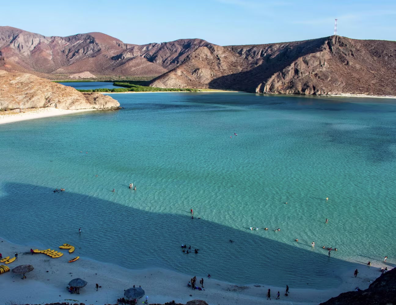 Playa Balandra in La Paz Playa Balandra in La Paz