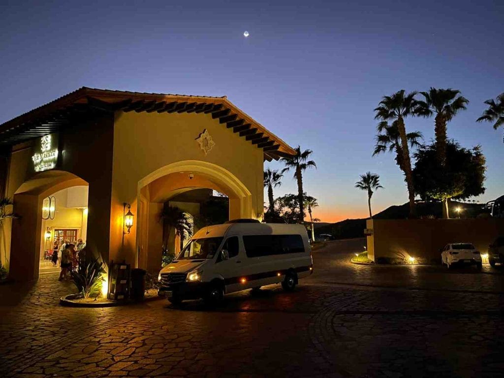 cabo wedding shuttle service
