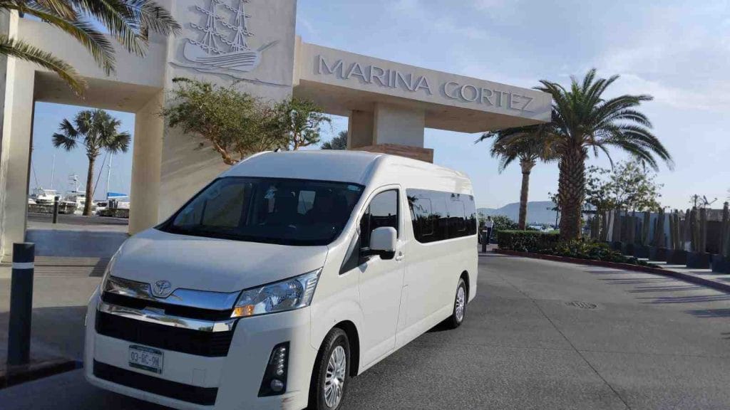 wedding transportation in los cabos