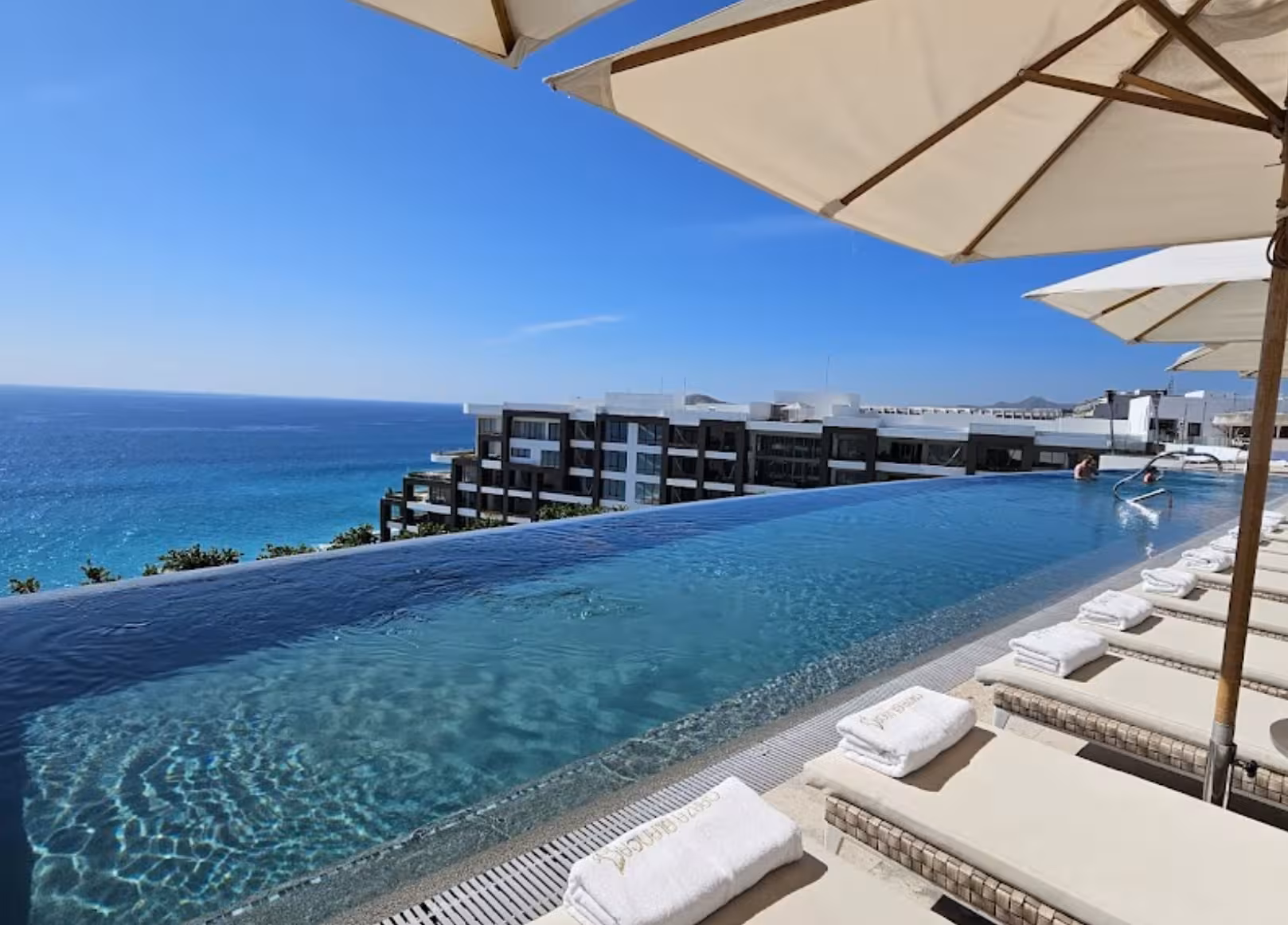 Exterior View of Garza Blanca's Rooftop Pool and Beach Exterior View of Garza Blanca's Rooftop Pool and Beach