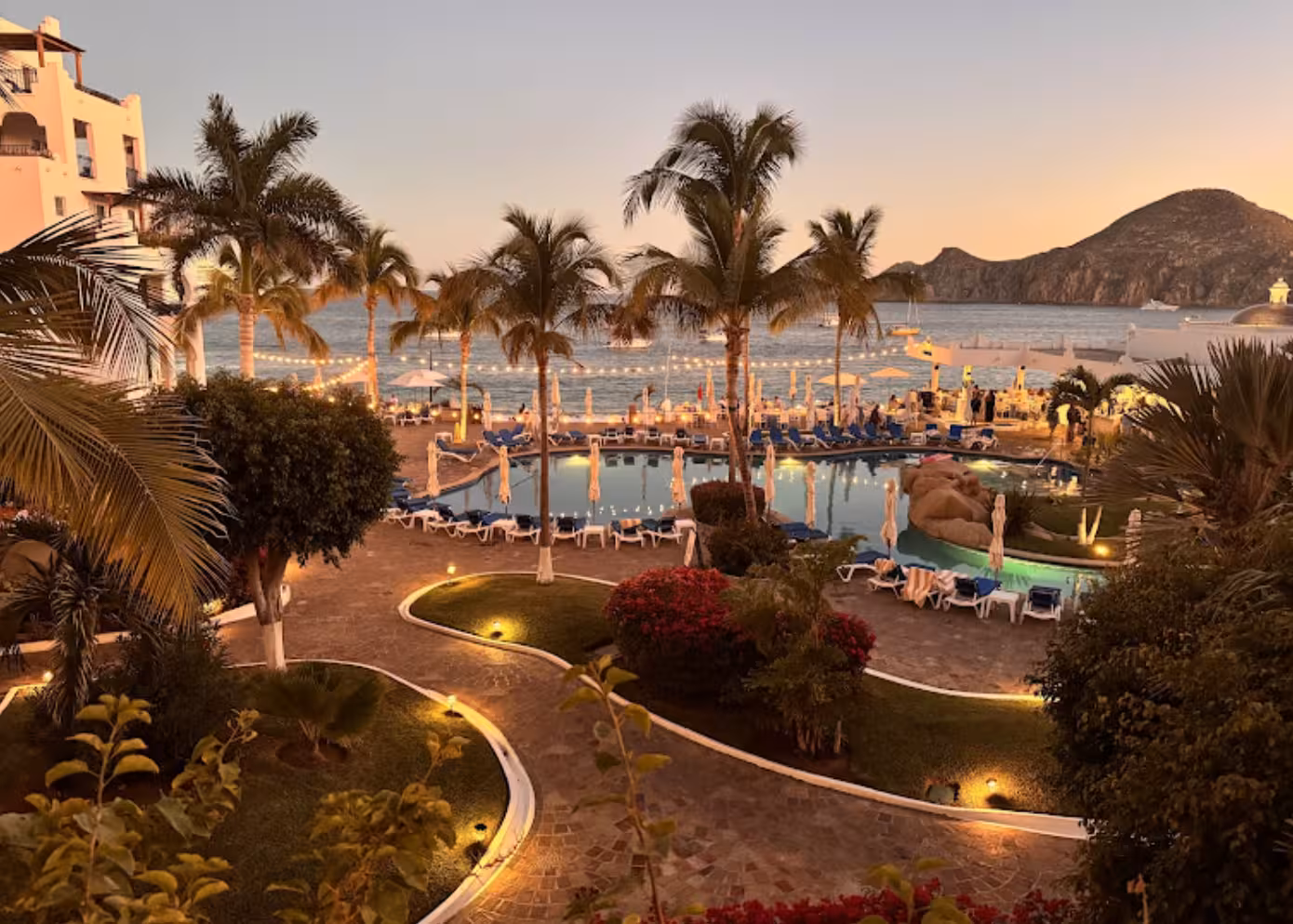 Pueblo Bonito Blanco Pool & Beach View Dawn Pueblo Bonito Blanco Pool & Beach View Dawn