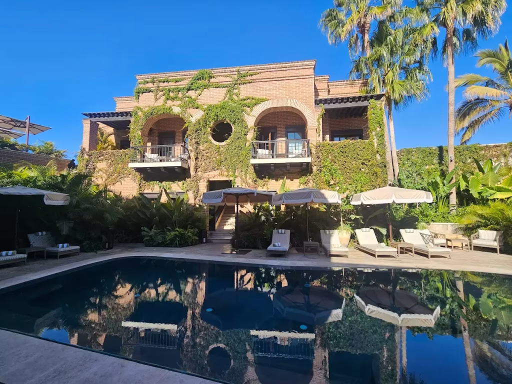 Courtyard and Pool at Todos Santos Inn