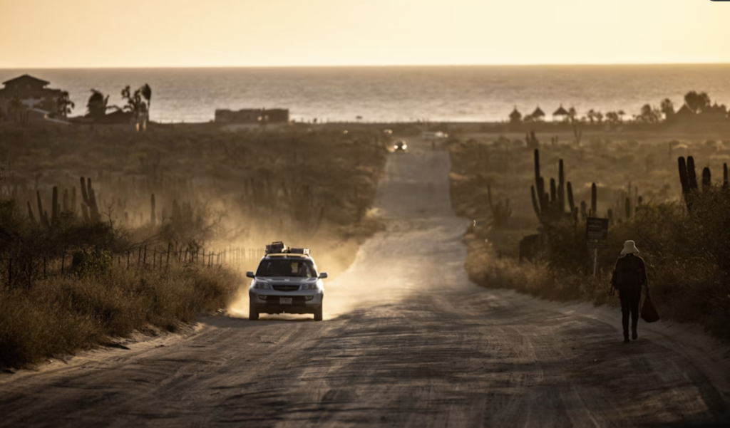 Driving in Los Cabos