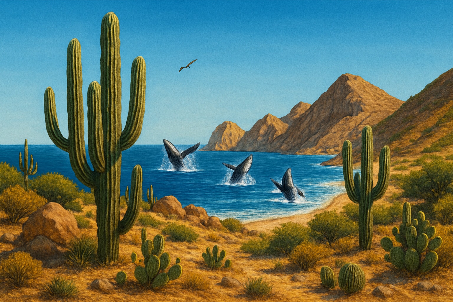can you make the desert landscape more deatiled - things to do in los cabos in march
