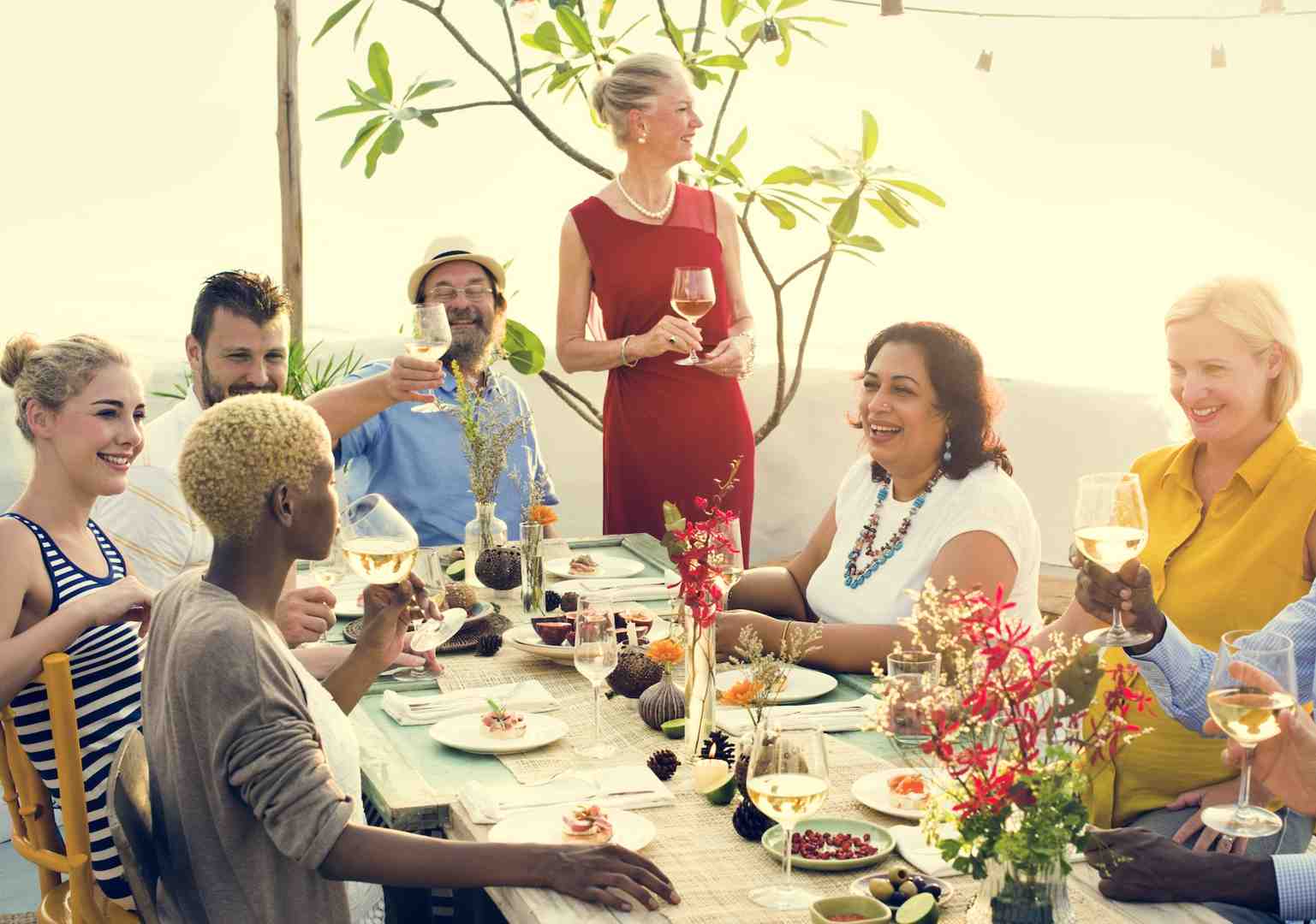 Outdoor dining at a farm-to-table restaurant in Todos Santos - things to do in todos santos baja california